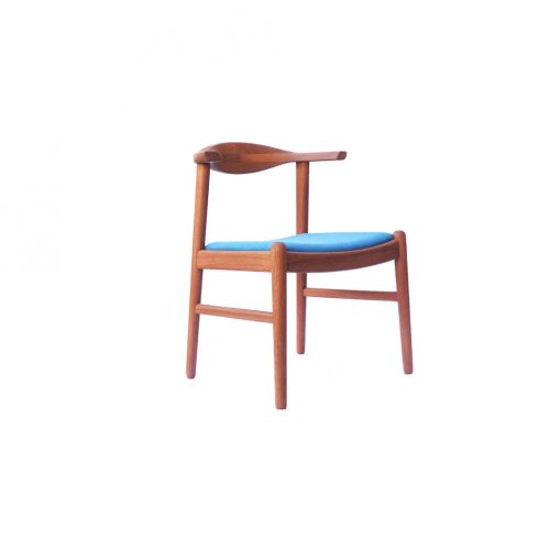 Aobayashi Seisakujo Dining Chair/青林製作所 ダイニングアームチェア チーク材 ジャパンヴィンテージ 北欧デザイン 3