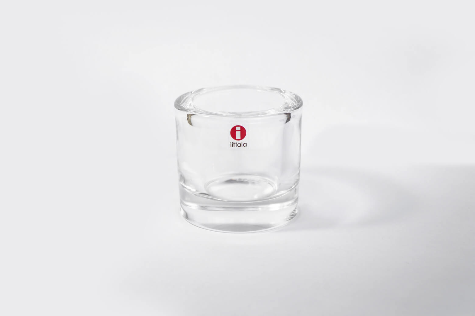 iittala × marimekko Candle Holder Kivi Clear / イッタラ マリメッコ コラボ キャンドル ホルダー キビ クリア