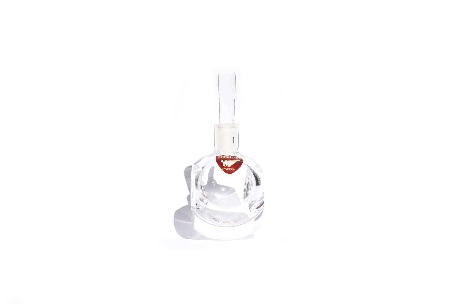 Orrefors Glass Perfume Bottle/オレフォス 香水瓶 ガラス ミニチュア ヴィンテージ 北欧雑貨 スウェーデン
