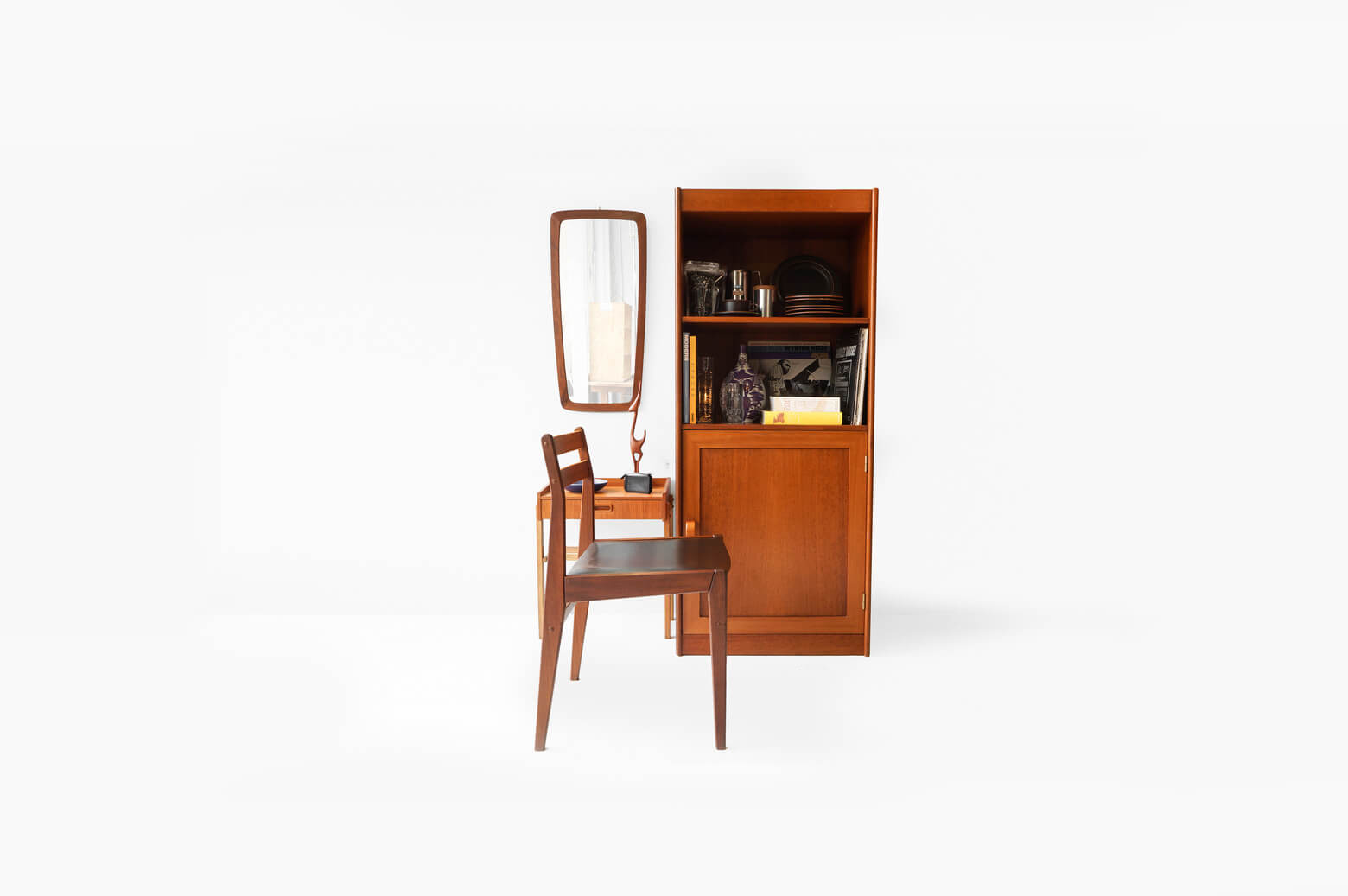Scandinavian Vintage Side Cabinet/北欧 ヴィンテージ サイド キャビネット チーク材 北欧家具