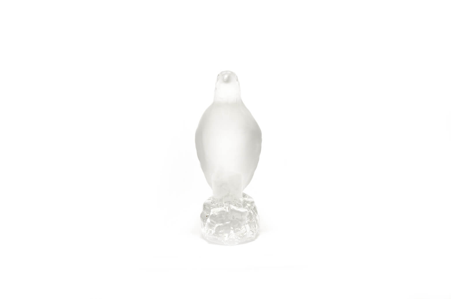 Scandinavian Glass Object Bird/ガラス オブジェ 鳥 北欧雑貨 ヴィンテージ