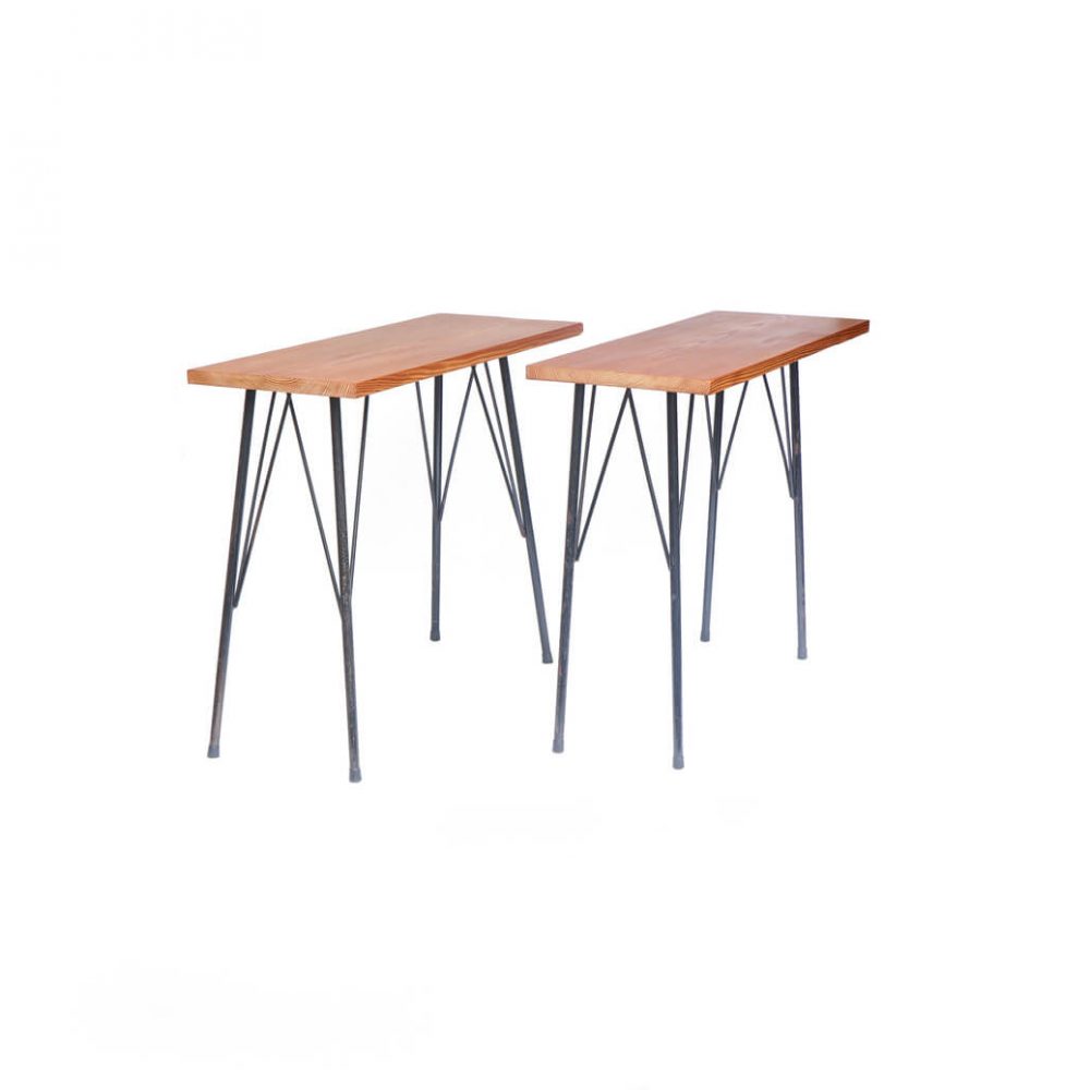 Solid wood Remake Table/無垢 一枚板 アイアンレッグテーブル 鉄脚 アンティーク インダストリアル