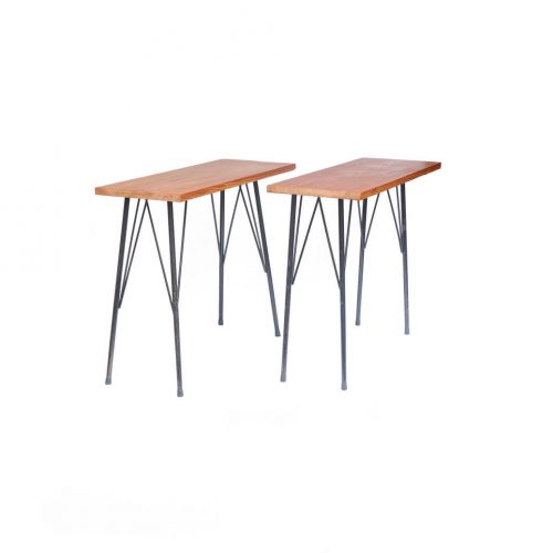 Solid wood Remake Table/無垢 一枚板 アイアンレッグテーブル 鉄脚 アンティーク インダストリアル