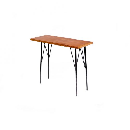 Solid wood Remake Table/無垢 一枚板 アイアンレッグテーブル 鉄脚 アンティーク インダストリアル ①