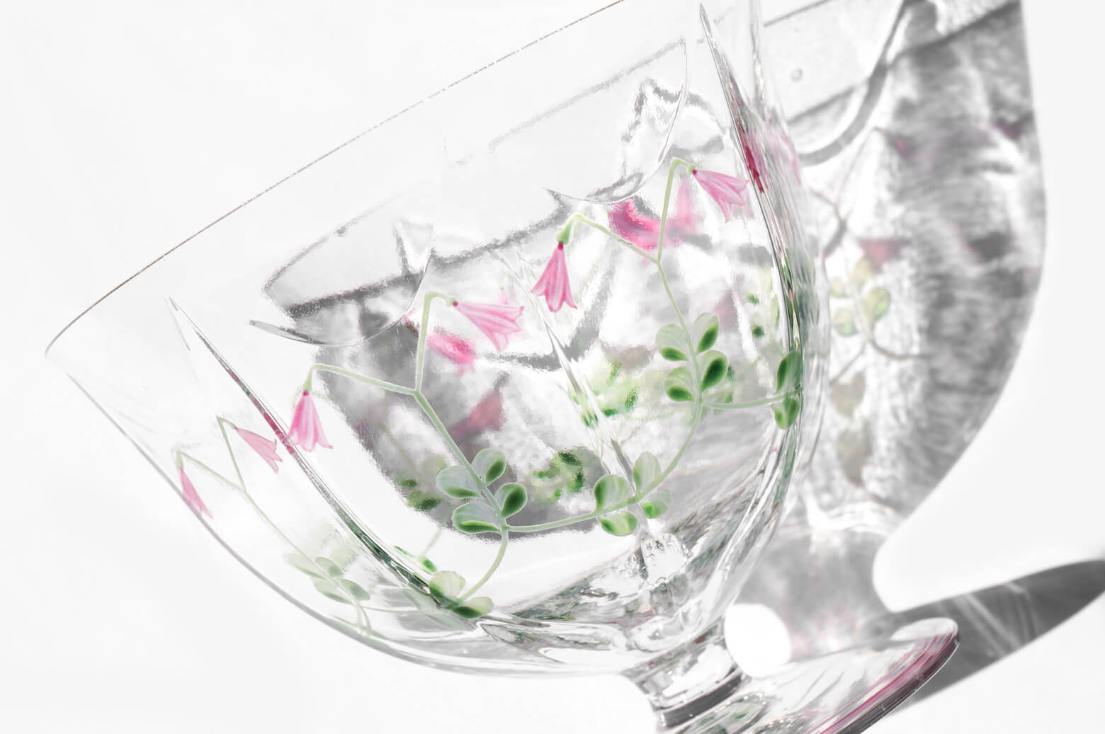 Orrefors Glass Compote Linnea Eva Englund/オレフォス グラス コンポート リネア エヴァ・イングランド スウェーデン ガラス 北欧食器