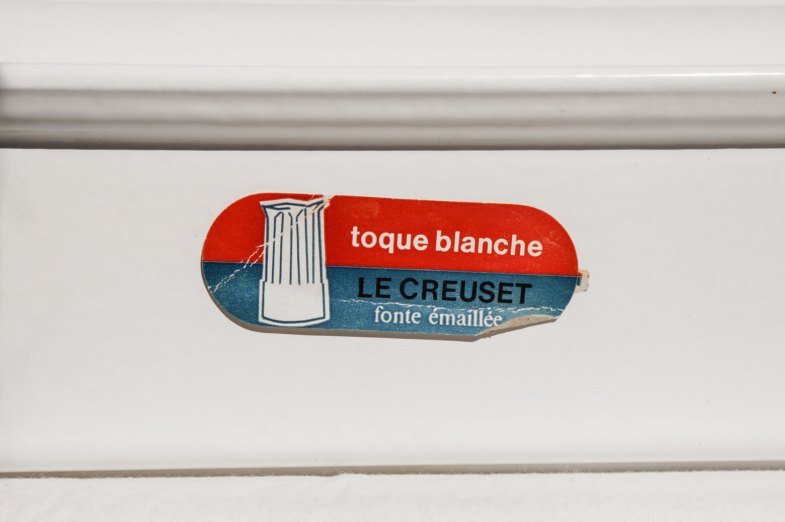 Le Creuset Terrine 28cm/ルクルーゼ テリーヌ レクタ ホワイト ヴィンテージ キッチン雑貨 廃盤