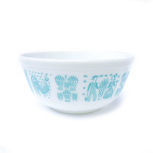OLD PYREX BUTTER PRINT Mixing Bowl L size MADE IN USA / オールドパイレックス バター プリント ミキシング ボウル Lサイズ アメリカ製