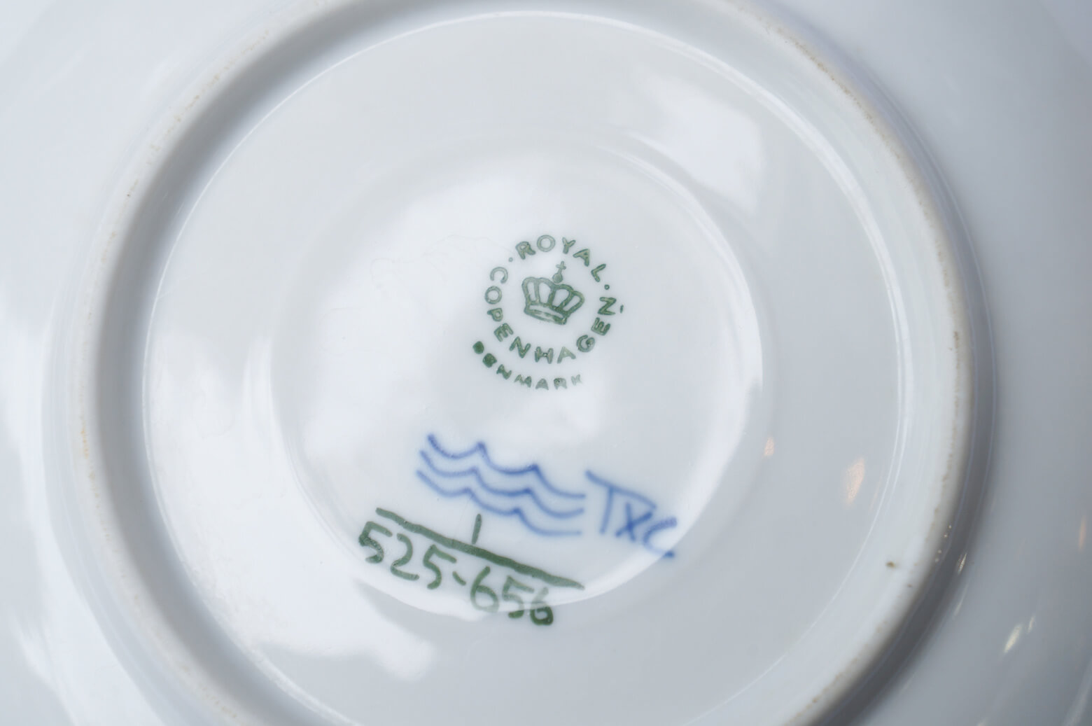 Royal Copenhagen Blue Fluted Half Lace Tea Cup and Saucer/ロイヤルコペンハーゲン ブルーフルーテッド ハーフレース ティーカップ&ソーサー 北欧食器