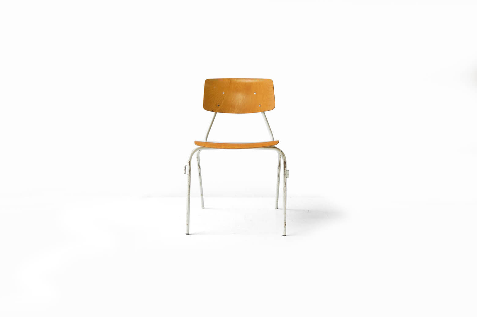 Netherlands Vintage School Chair/オランダ ヴィンテージ スクールチェア 学校 椅子 プライウッド インダストリアル デザイン