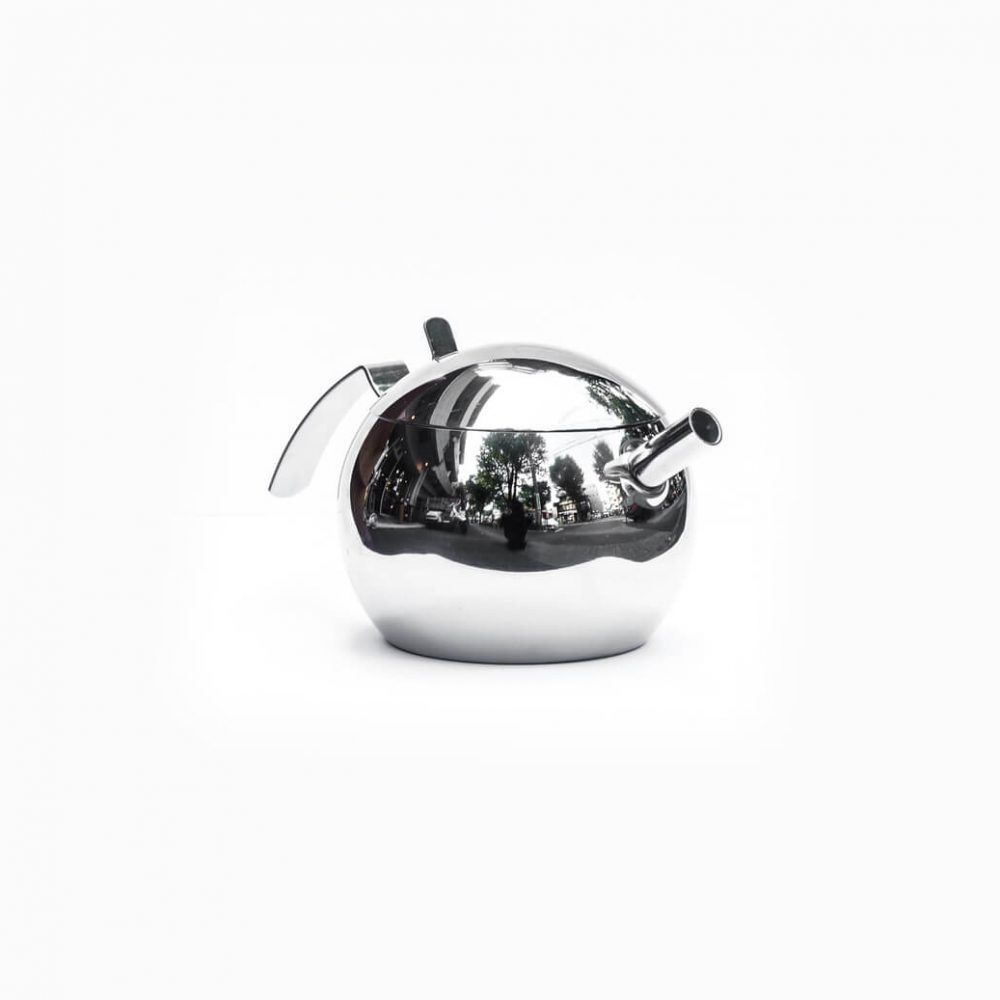 Italian modern STELLA Sferico stainless steel tea pot / ステラ スフェリコ ステンレス ティー ポット イタリア製