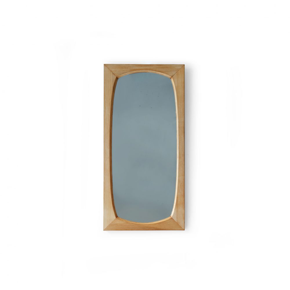 Oak Wood Frame Wall Mirror/オーク材 ウォールミラー 壁掛け 鏡 ナチュラルインテリア