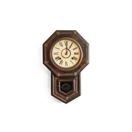 Japan Antique Wall Clock / 時盛舎 林時計 八角 ボンボン 掛時計 アンティーク