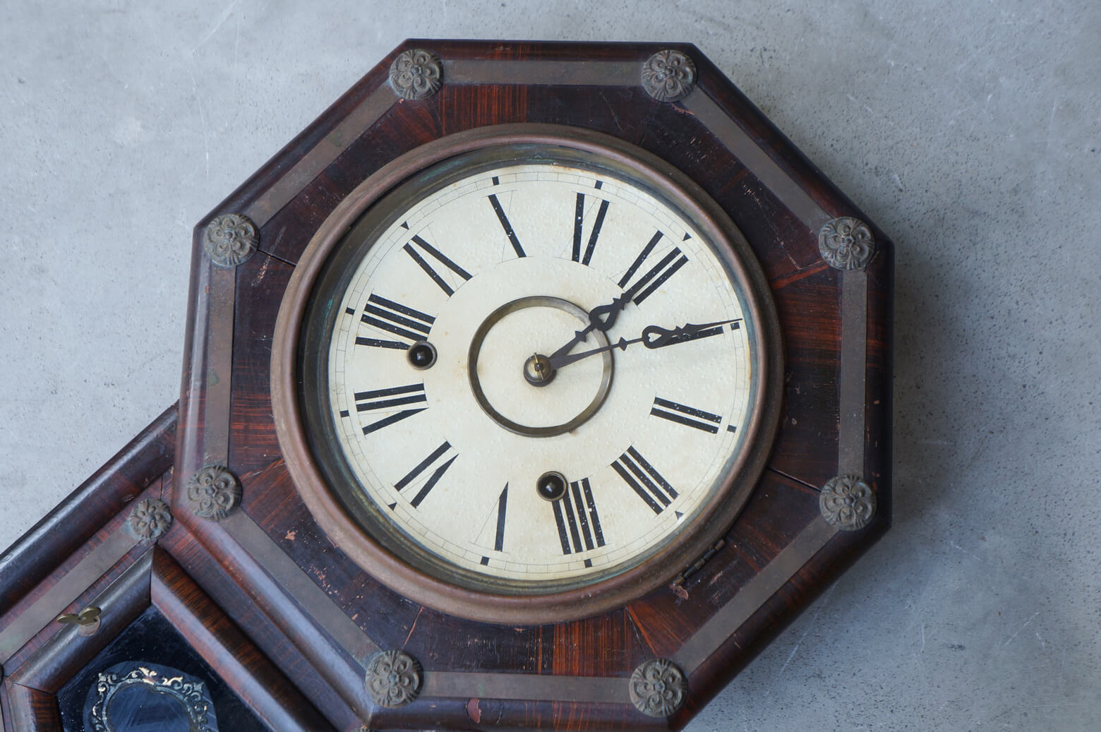 時盛舎 林時計 八角 ボンボン 掛時計 アンティーク / Japan Antique 