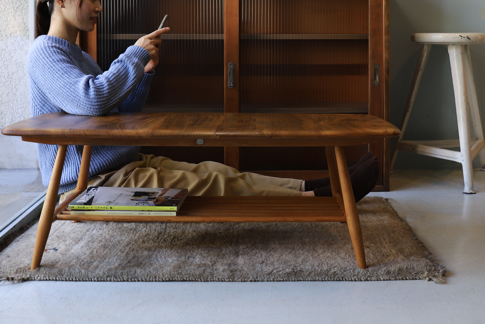 Vintage Ercol Occasional Coffee Table /アーコール ヴィンテージ コーヒー テーブル イギリス