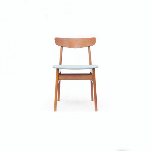 Danish Farstrup Møbelfabrik Dining chair/デンマーク ヴィンテージ ダイニングチェア グレー 1