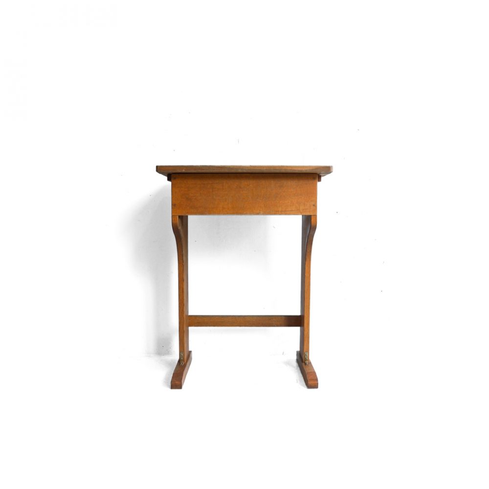 Vintage Wooden School Desk/ヴィンテージ スクールデスク 学校机 レトロ テーブル1