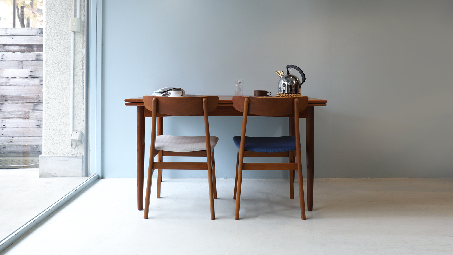 Danish Vintage N&R Møbler Extension Dining Table/デンマーク ヴィンテージ エクステンション ダイニングテーブル