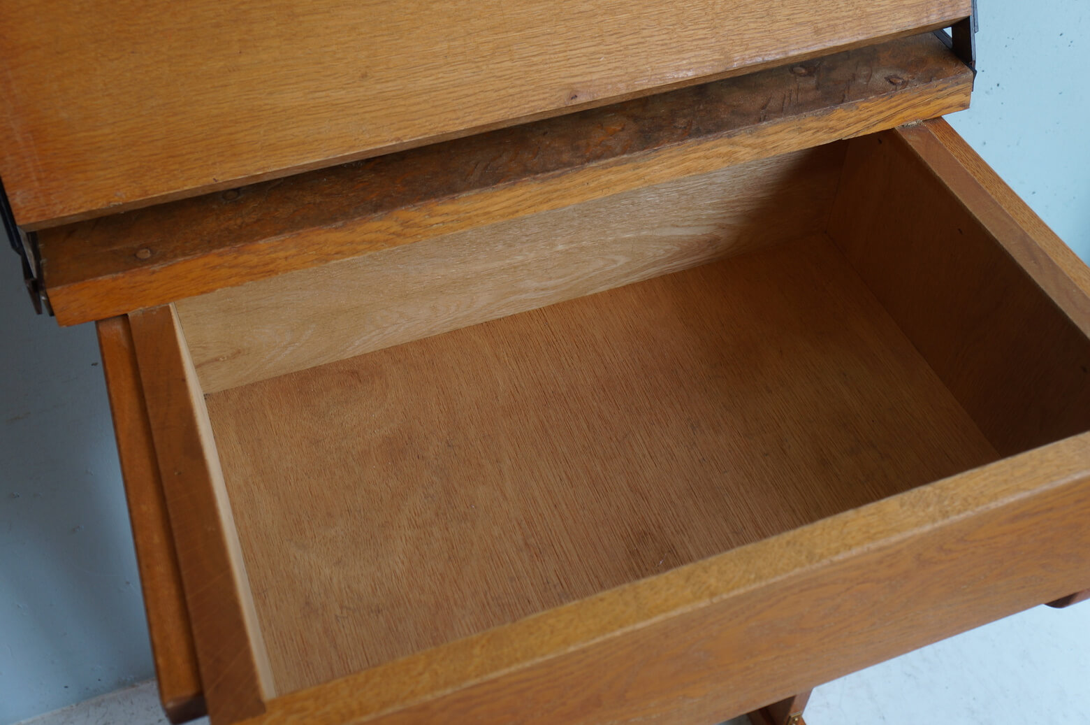 Vintage Wooden School Desk/ヴィンテージ スクールデスク 学校机 レトロ テーブル 3