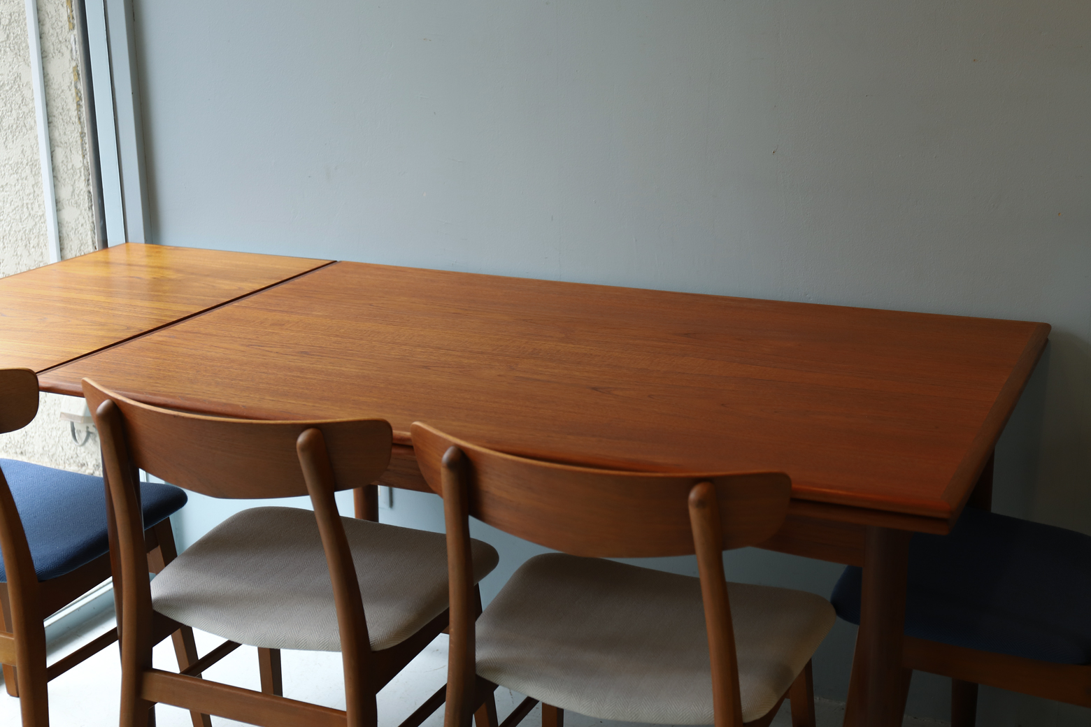 Danish Vintage N&R Møbler Extension Dining Table/デンマーク ヴィンテージ エクステンション ダイニングテーブル