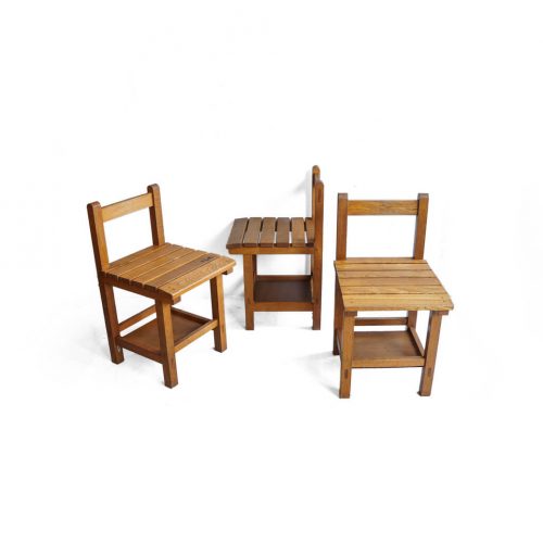 Vintage Wooden School Chair/ヴィンテージ スクールチェア 学校椅子 レトロ