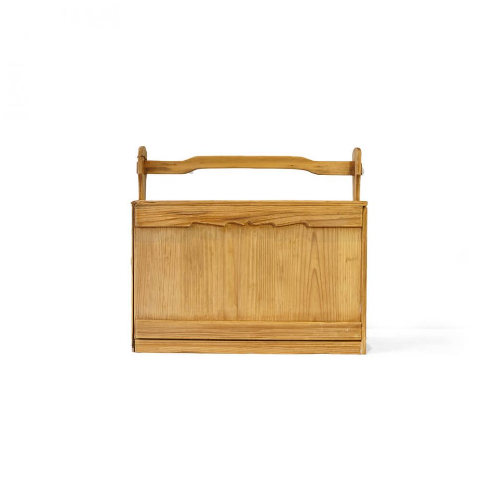 Japan Vintage Wooden Carrying Box OKAMOCHI/ジャパン ヴィンテージ おかもち レトロインテリア 1