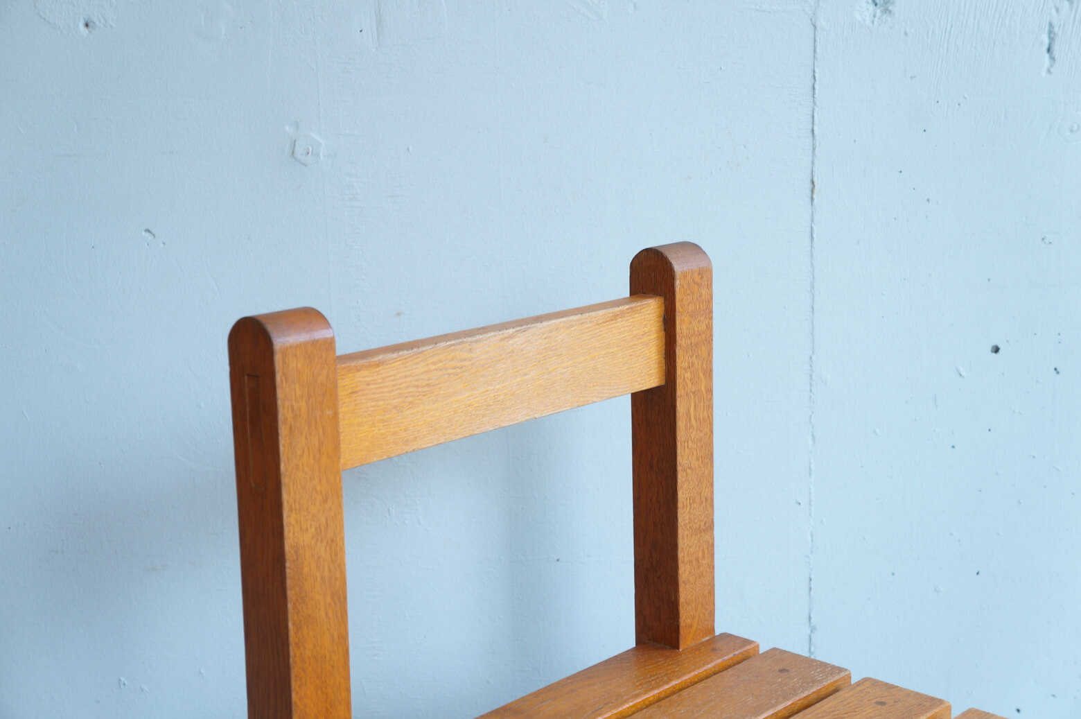 Vintage Wooden School Chair/ヴィンテージ スクールチェア 学校椅子 レトロ 3
