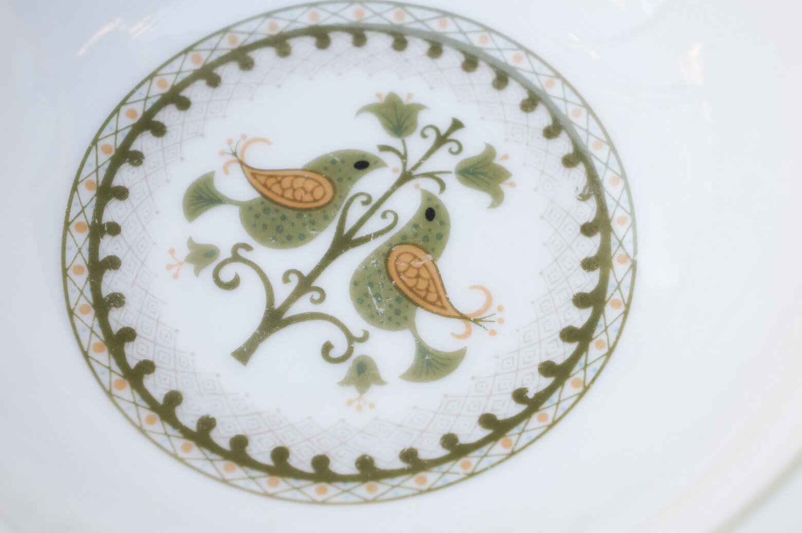 Vintage Noritake Oval Plate Hermitage U.S. Pattern Tableware/ノリタケ オーバル プレート エルミタージュ テーブルウェア レトロ ヴィンテージ食器 Mサイズ