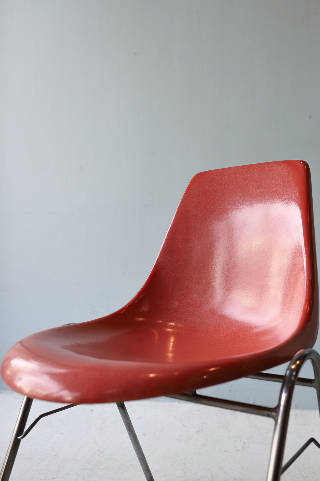 柳宗理 スタッキングチェア コトブキ製 FRP モダンデザイン/SORI YANAGI Modern Design Stacking Shell Chair