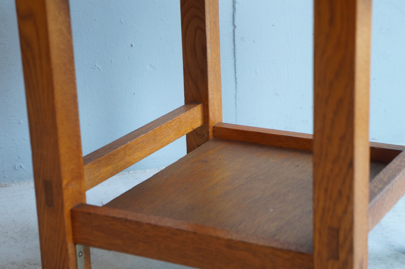 Vintage Wooden School Chair/ヴィンテージ スクールチェア 学校椅子 レトロ 1