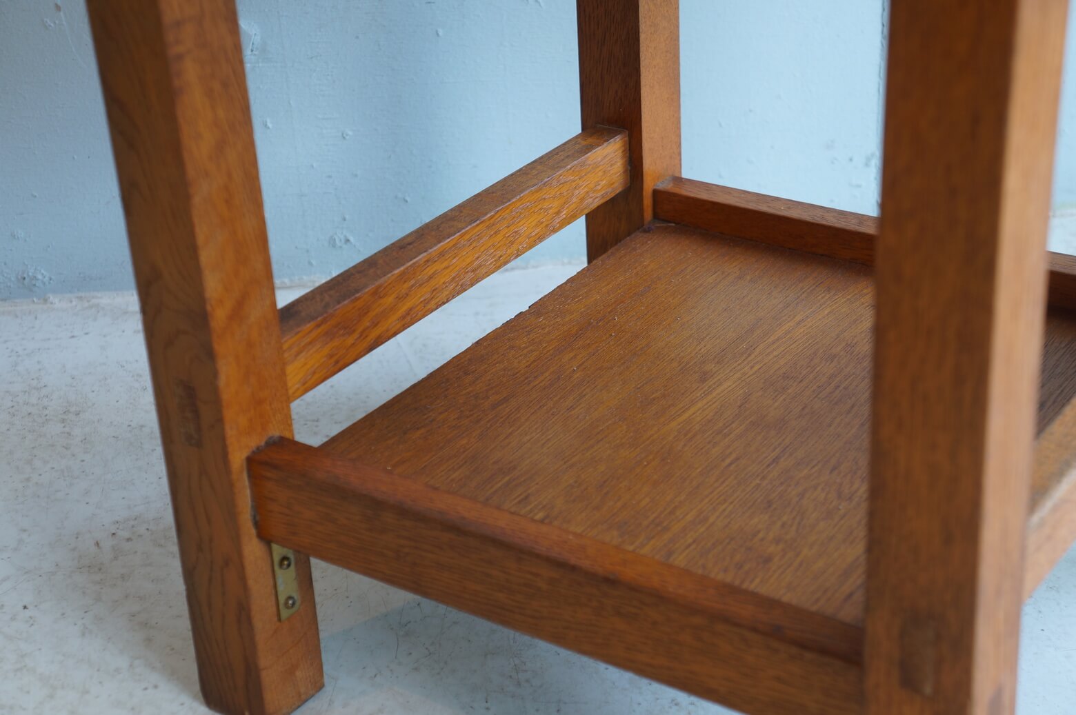 Vintage Wooden School Chair/ヴィンテージ スクールチェア 学校椅子 レトロ 2
