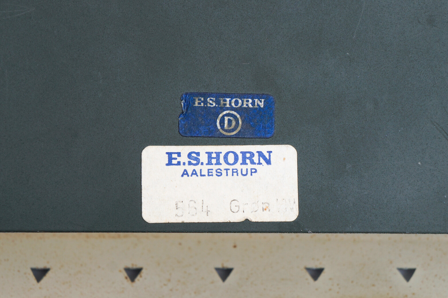 Danish Vintage E.S. Horn Bedside Wall Lamp Green/デンマーク ヴィンテージ ベッドサイド ウォールランプ 照明 北欧モダン インテリア グリーン