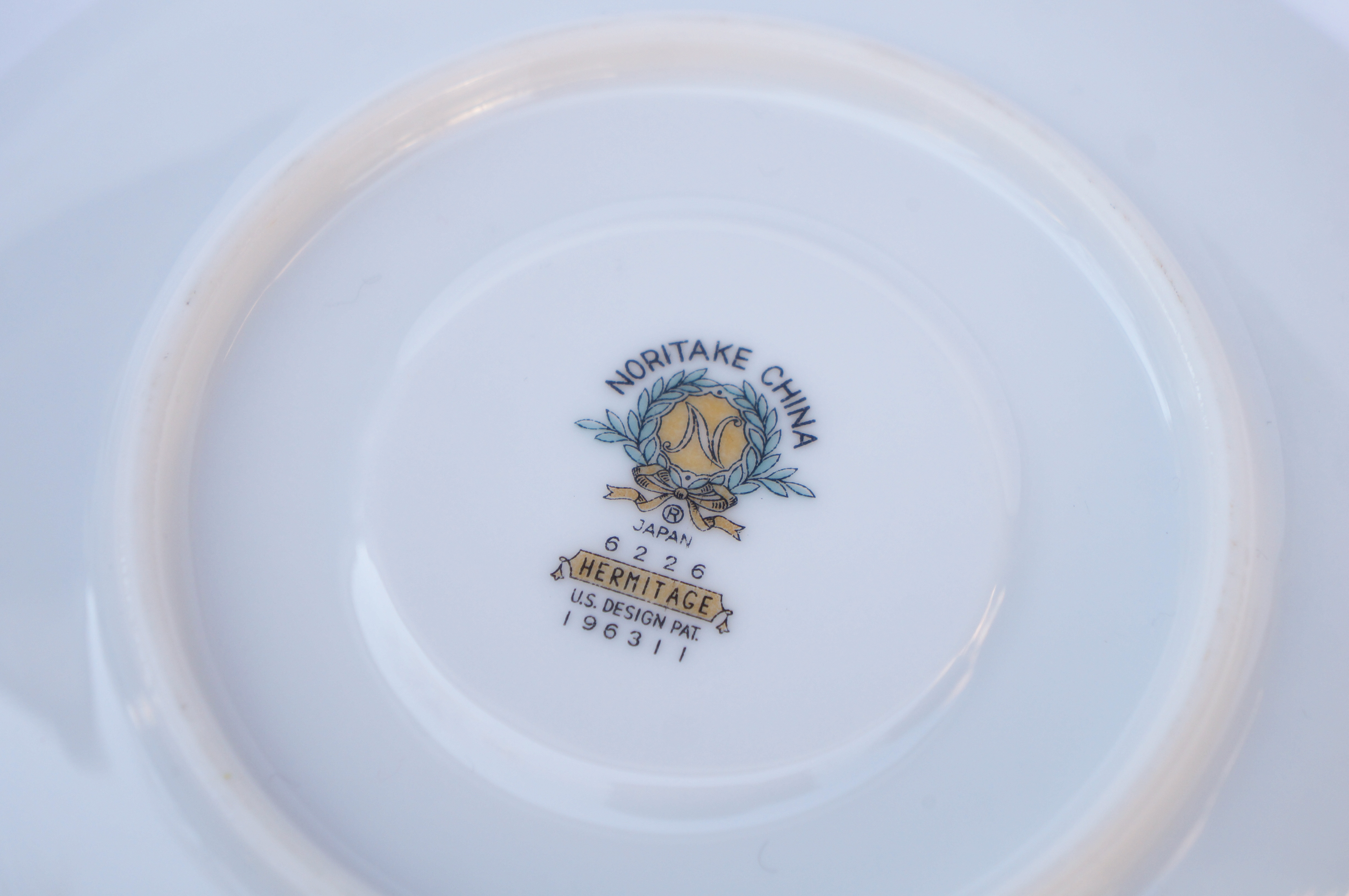 Vintage Noritake Cup and Saucer Hermitage U.S. Pattern Tableware/ノリタケ カップ アンド ソーサー エルミタージュ テーブルウェア レトロ ヴィンテージ食器 1