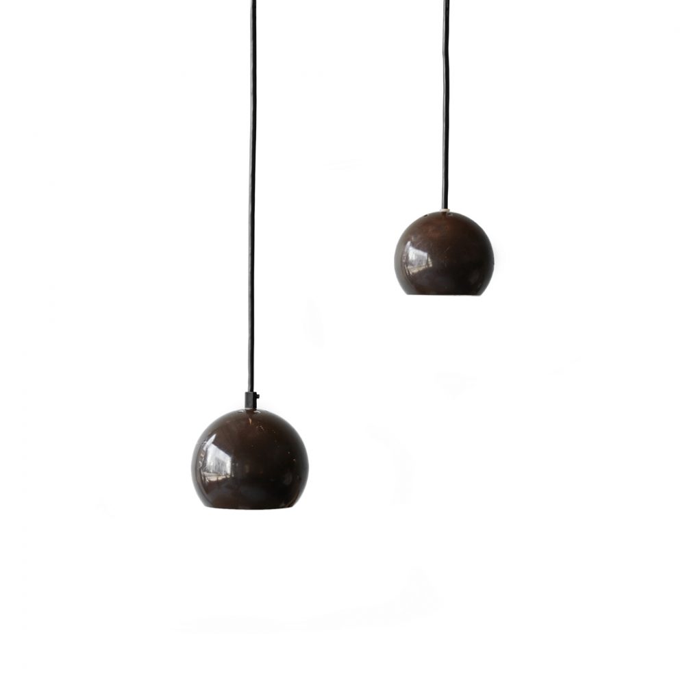 デンマーク ヴィンテージ ボール ペンダントライト 照明 ランプ ミッドセンチュリー 北欧インテリア/Danish Vintage E.S. Horn Ball Pendant Light