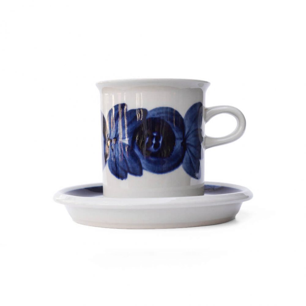 ARABIA “anemone” Coffee Cup Ulla Procope/アラビア “アネモネ” コーヒーカップ＆ソーサー ウラ・プロコッペ 北欧食器 ヴィンテージ フィンランド 2