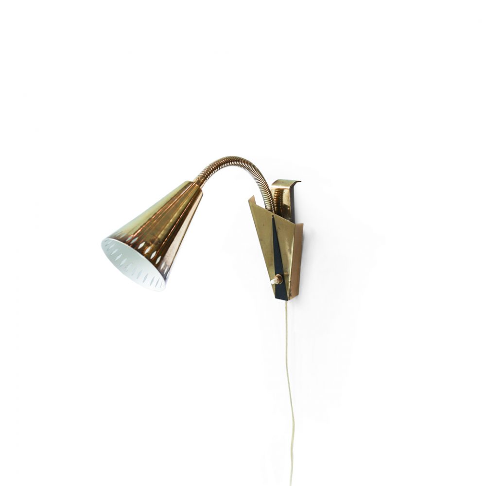 スウェーデン ヴィンテージ アセア ウォールランプ 真鍮 照明 ミッド