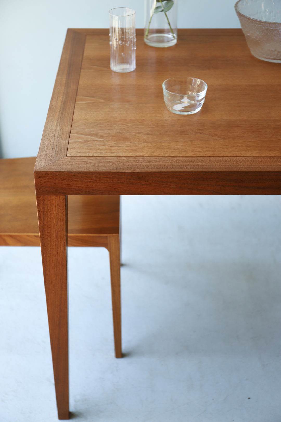 TIME & STYLE Dining Table "Nancy"/タイム&スタイル ダイニングテーブル ナンシー ウォールナット