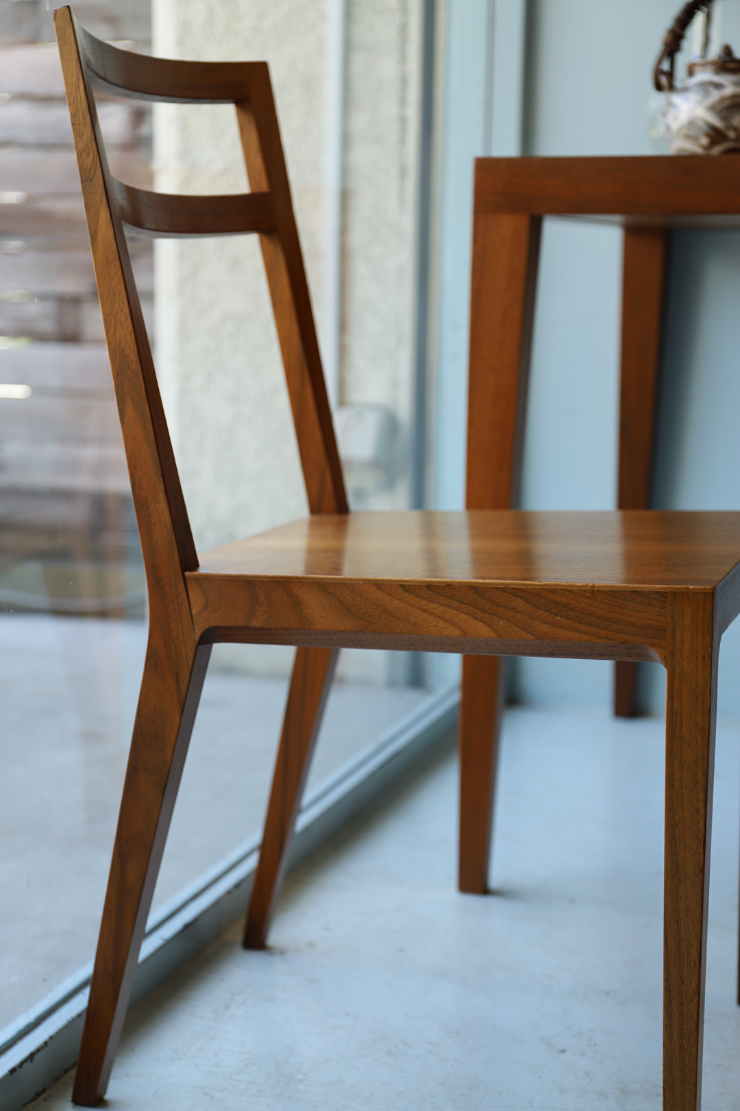 TIME & STYLE Dining Chair "Carlos"/タイム&スタイル ダイニングチェア カルロス ウォールナット