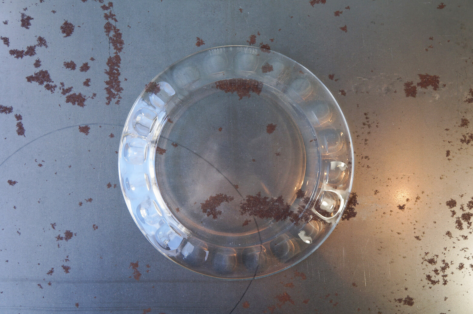 arcoroc Plate Glass Ware Made In France/アルコロック プレート ガラス フランス製 食器 レトロ スモールサイズ 4