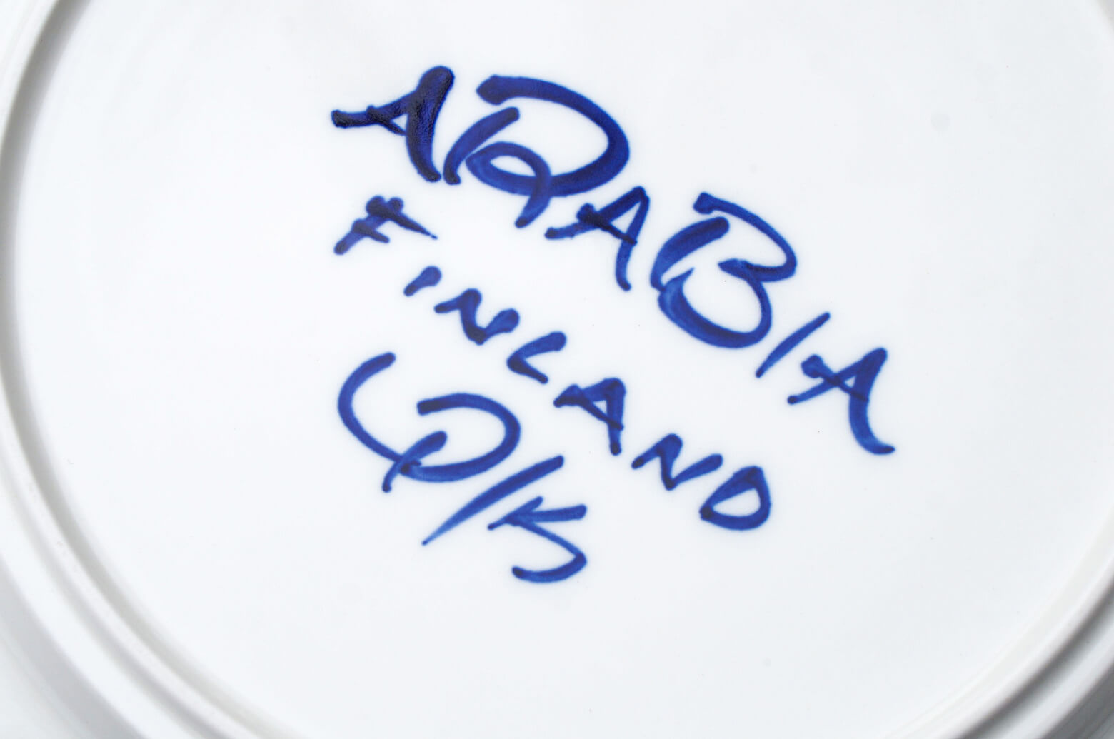 ARABIA Valencia Dinner Plate/アラビア バレンシア ディナープレート ウラ・プロコッペ 北欧食器 フィンランド ヴィンテージ 5