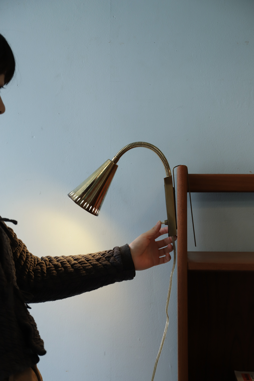Swedish Vintage Asea Wall Lamp/スウェーデン ヴィンテージ アセア ウォールランプ 真鍮 照明 ミッドセンチュリー 北欧インテリア