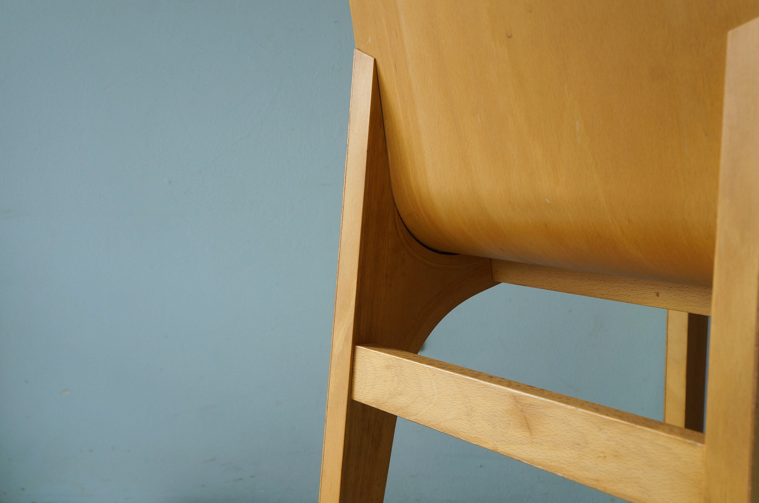 ICL by SAZABY Plywood Dining Chair/サザビー プライウッド ダイニングチェア 椅子 モダン ナチュラル クリーム イエロー