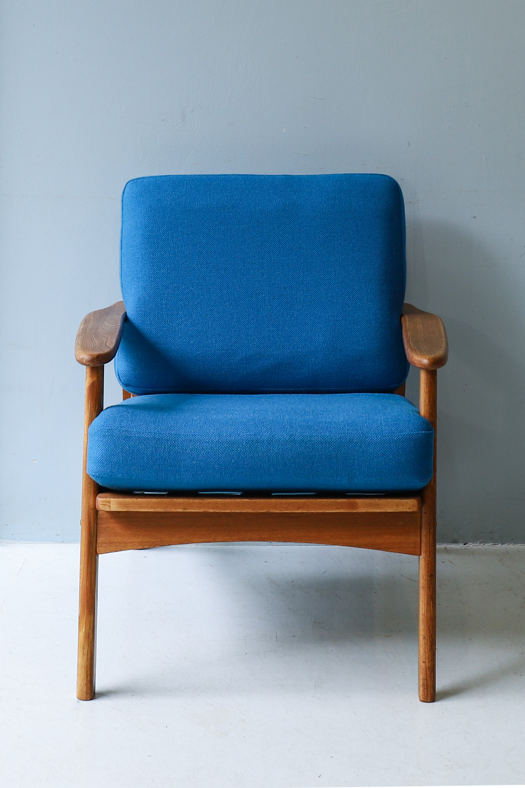 Vintage Easy Chair 1P Sofa Beech Wood/ヴィンテージ イージーチェア ソファ ビーチ材 椅子 ミッドセンチュリーモダン