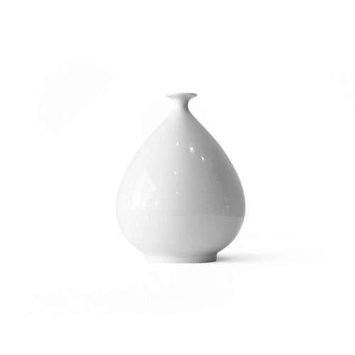 Japanese Modern White Porcelain Flower Vase/白磁 花瓶 フラワーベース 一輪挿し インテリア 陶器 焼物 ジャパニーズモダン