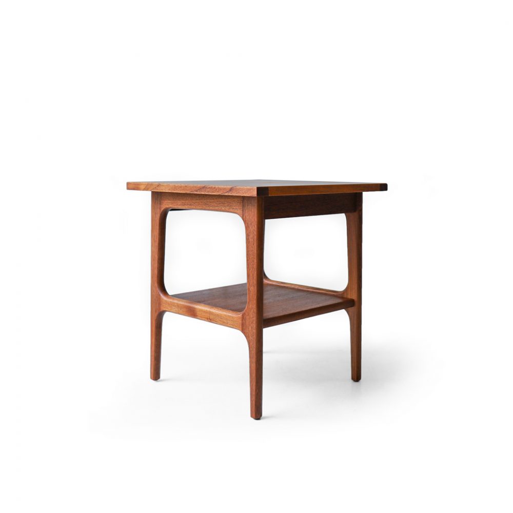 Danish Vintage Square Side Table Teakwood/デンマーク ヴィンテージ サイドテーブル チーク材 北欧家具 ミッドセンチュリー