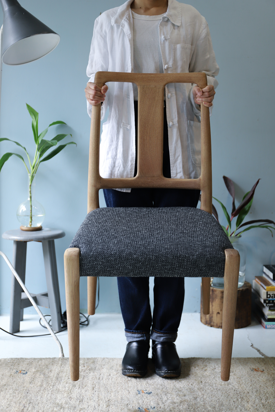 Vintage Oakwood Dining Chair/ヴィンテージ ダイニングチェア 椅子 オーク材 北欧デザイン ミッドセンチュリーモダン