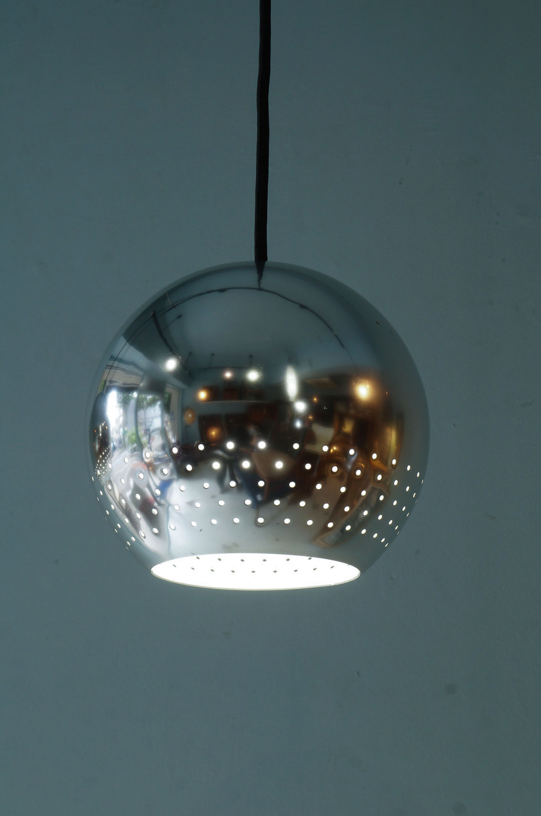 Japanese Vintage National Aluminum Globe Pendant Light/ナショナル グローブ ペンダントライト アルミシェード ボール レトロ ヴィンテージ 照明 1