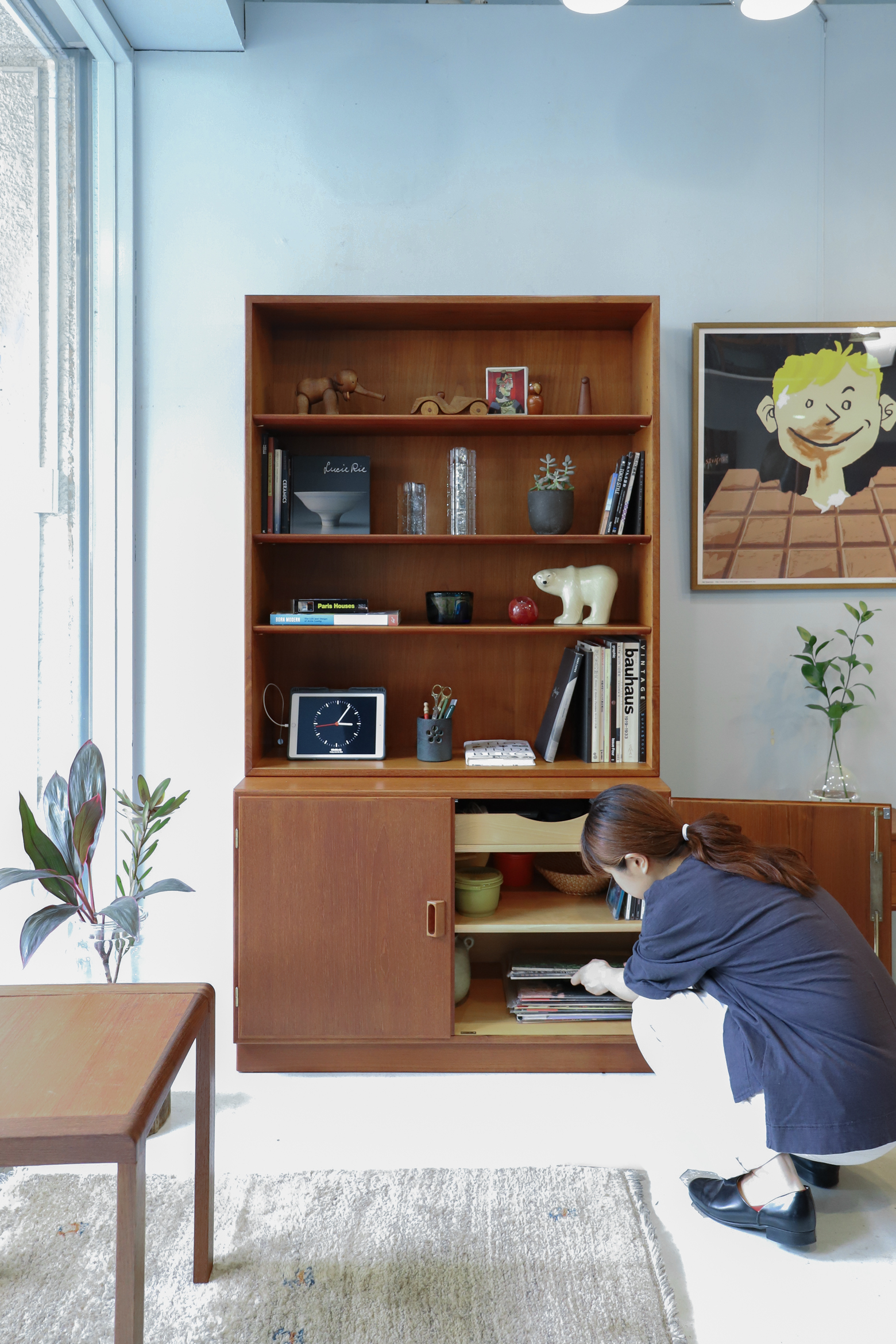 Børge Mogensen Book Case Cabinet Søborg Møbler/ボーエ・モーエンセン ブックケース キャビネット ソボーモブラー デンマーク 北欧ヴィンテージ 収納家具