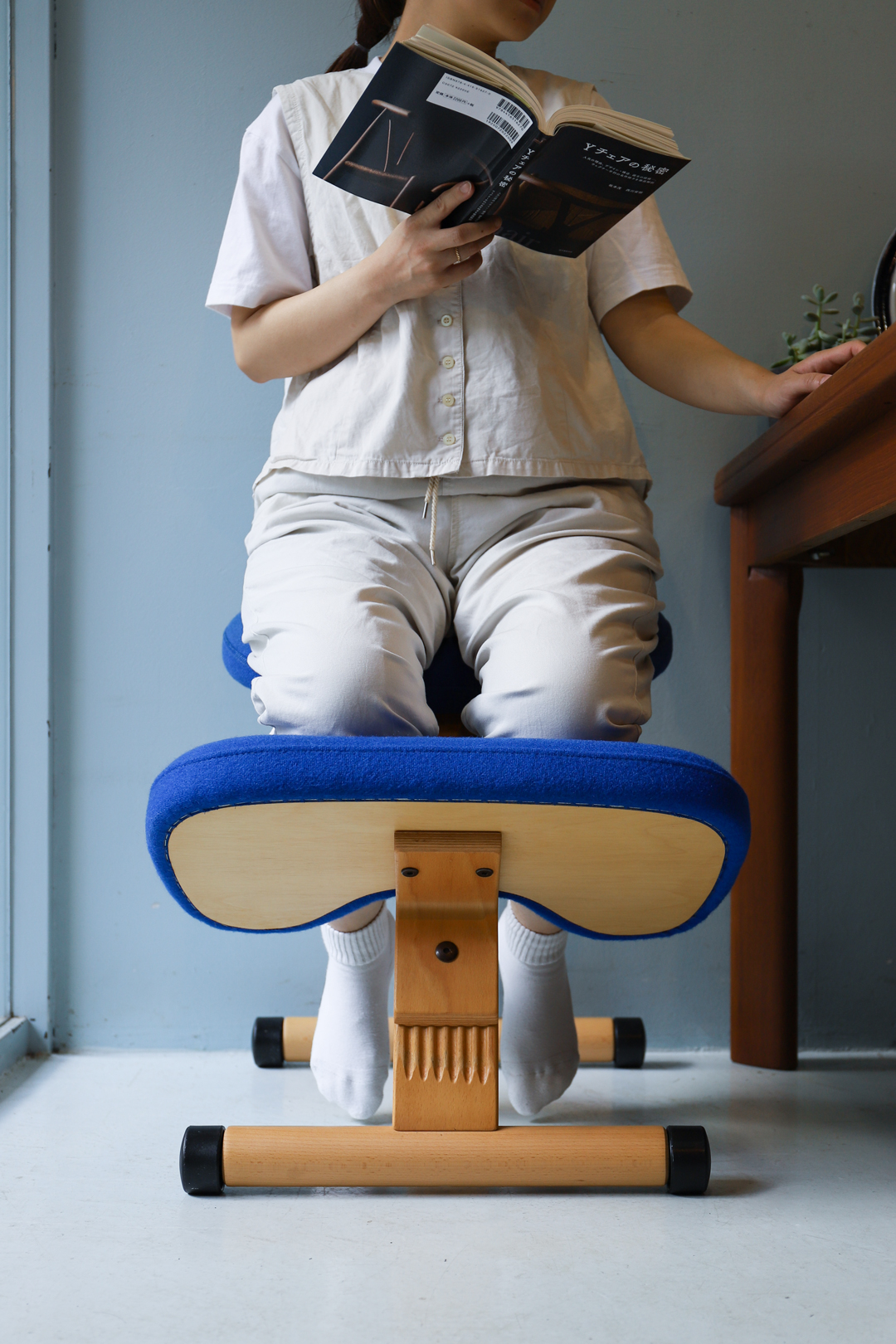 Rybo Balance Easy Chair Norway/リボ バランスチェア イージー ブルー ノルウェー デザイン 椅子 北欧家具