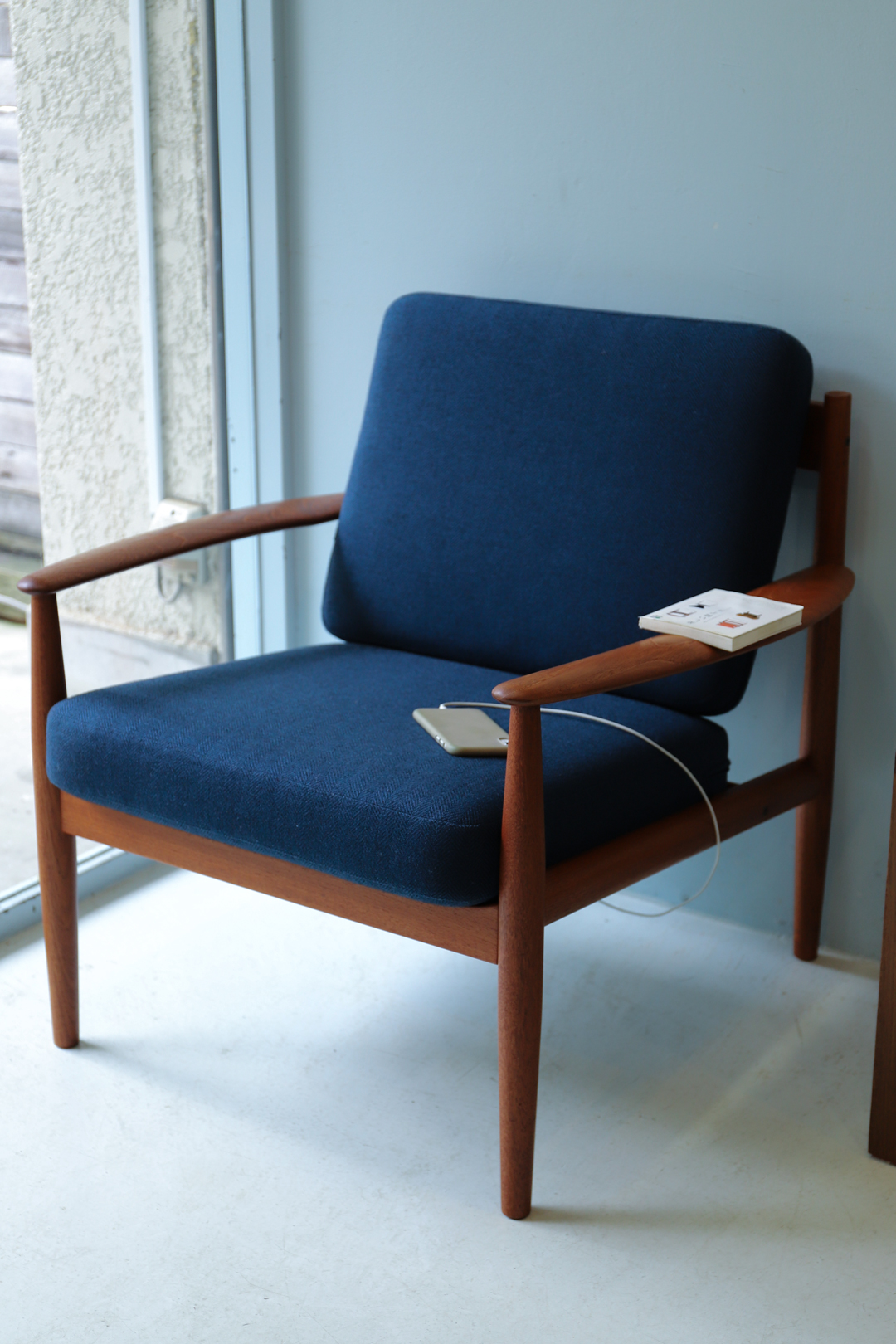 France & Søn Easy Chair Grete Jalk model 118/フランス&サン イージーチェア グレーテ・ヤルク デンマーク 北欧ヴィンテージ 1Pソファ