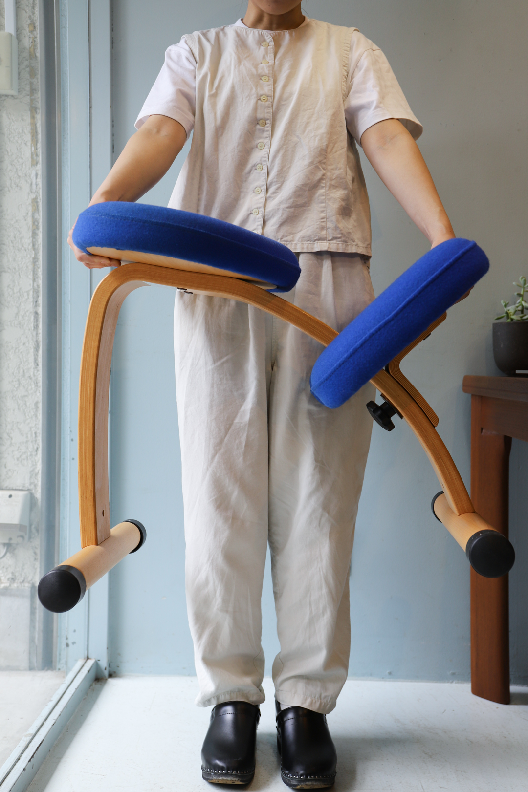 Rybo Balance Easy Chair Norway/リボ バランスチェア イージー ブルー ノルウェー デザイン 椅子 北欧家具